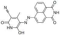 CAS#: 60435-69-0, 5-[(2,3-Dihydro-1,3-Dioxo-1H-Benz[de]Isoquinolin-6-Yl)Azo]-1,2-Dihydro-6-Hydroxy-4-Methyl-2-Oxonicotinonitrile