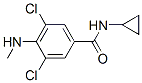 CAS 登录号：60439-52-3， 3,5-二氯-N-环丙基-4-(甲基氨基)苯甲酰胺