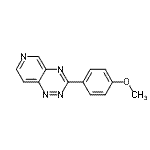 CAS#: 60445-71-8, 3-(4-Methoxyphenyl)Pyrido[3,4-e][1,2,4]Triazine