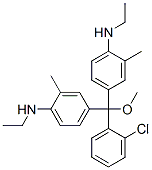 CAS#: 60459-10-1, 4,4'-[(2-Chlorophenyl)Methoxymethylene]Bis[N-Ethyl-O-Toluidine]