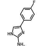 CAS 登录号：60472-17-5， 5-(4-氟苯基)-1H-咪唑-2-胺