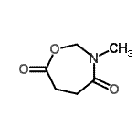 CAS#: 604766-87-2, 3-Methyl-1,3-oxazepane-4,7-dione