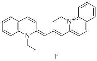 CAS 登录号：605-91-4， 1,1'-二乙基-2,2'-碳菁碘化物