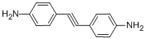 CAS 登录号：6052-15-9， 4-[2-(4-氨基苯基)乙炔基]苯胺