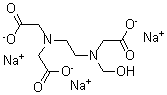 CAS 登录号：60520-46-9， N-[2-[二(羧甲基)氨基]乙基]-N-(羟基甲基)-甘氨酸钠