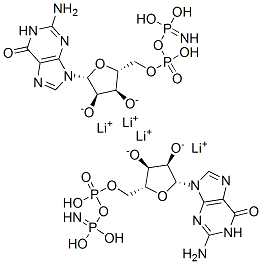 CAS#: 60522-21-6, Guanosine, 5'-(Trihydrogen Imidodiphosphate), Tetralithium Salt