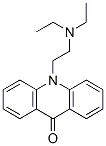 CAS 登录号：60536-22-3， 10-(2-(二乙基氨基)乙基)-9(10H)-吖啶酮