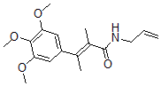 CAS#: 60548-37-0, N-Allyl-alpha,beta-Dimethyl-3,4,5-Trimethoxycinnamamide