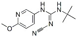 CAS 登录号：60560-10-3， 1-叔-丁基-2-氰基-3-(6-甲氧基-3-吡啶基)胍