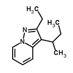 CAS#: 605673-30-1, 3-sec-Butyl-2-ethylpyrazolo[1,5-a]pyridine
