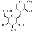 CAS 登录号：6057-48-3， 3-O-beta-D-乳-吡喃糖基-D-阿拉伯糖