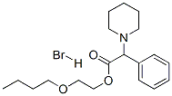 CAS 登录号：60595-56-4， 2-丁氧乙基 alpha-苯基哌啶-1-乙酸酯氢溴酸盐