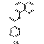 CAS#: 606096-88-2, 5-Methyl-N-(8-quinolinyl)-2-pyrazinecarboxamide