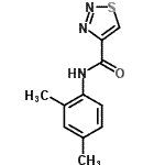 CAS#: 606101-99-9, N-(2,4-Dimethylphenyl)-1,2,3-thiadiazole-4-carboxamide