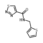 CAS#: 606102-03-8, N-(2-Thienylmethyl)-1,2,3-thiadiazole-4-carboxamide