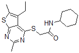 CAS#: 606113-42-2, N-Cyclohexyl-2-[(5-Ethyl-2,6-Dimethylthieno[2,3-d]Pyrimidin-4-Yl)Thio]-Acetamide