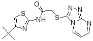 CAS#: 606121-85-1, N-[4-(Tert-Butyl)-Thiazol-2-Yl]-2-(1,2,4-Triazolo[4,3-a]Pyrimidin-3-Ylthio)-Acetamide