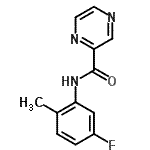 CAS#: 606132-16-5, N-(5-Fluoro-2-methylphenyl)-2-pyrazinecarboxamide
