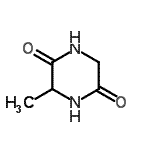 CAS#: 6062-46-0, 3-Methyl-2,5-Piperazinedione