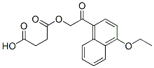 CAS 登录号：60634-59-5， 1-(4-乙氧基-1-萘基羰基甲基)琥珀酸氢酯
