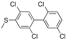 CAS 登录号：60640-57-5， 2,5,2',5'-四氯-4-甲硫基联苯