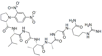 CAS#: 60643-92-7, 1-(2,4-Dinitrophenyl)-L-Prolyl-L-Leucylglycyl-L-Isoleucyl-L-Alanylglycyl-L-Argininamide