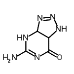 CAS#: 606490-07-7, 5-Amino-1,3a,4,7a-tetrahydro-7H-[1,2,3]triazolo[4,5-d]pyrimidin-7-one