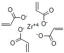 CAS 登录号：60653-57-8， 2-丙烯酸锆盐