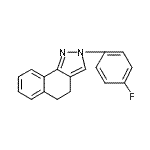 CAS#: 60656-07-7, 2-(4-Fluorophenyl)-4,5-Dihydro-2H-Benzo[g]Indazole