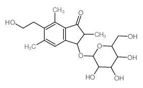 CAS 登录号：60657-36-5， 蕨素 C 3-葡糖苷
