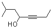 CAS#: 60657-70-7, 2-Methyl-5-Octyn-4-Ol