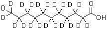 CAS 登录号：60658-40-4， 十一烷酸-D21