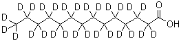 CAS#: 60658-41-5, (<Sup>2</Sup>H<Sub>27</Sub>)Tetradecanoic Acid