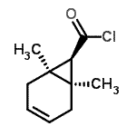 CAS#: 60681-39-2, (1R,6S,7R)-1,6-Dimethylbicyclo[4.1.0]Hept-3-Ene-7-Carbonyl Chloride