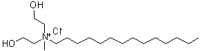 CAS#: 60687-90-3, N,N-Bis(2-Hydroxyethyl)-N-Methyl-1-Tetradecanaminium Chloride