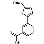 CAS#: 606970-74-5, 3-(5-Formyl-2-thienyl)benzoic acid