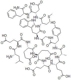 CAS 登录号：60748-07-4， 促胃泌素-I-(5-17)