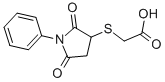 CAS#: 60788-02-5, (2,5-Dioxo-1-Phenyl-Pyrrolidin-3-Ylsulfanyl)-Acetic Acid