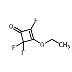 CAS#: 60838-94-0, 3-Ethoxy-2,4,4-Trifluoro-2-Cyclobuten-1-One