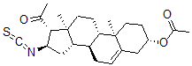 CAS#: 6084-04-4, 16 alpha-Isothiocyanopregnenolone-3-Acetate