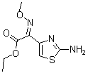 CAS 登录号：60846-15-3， 2-氨基-alpha-(甲氧基亚胺)-4-噻唑乙酸乙酯