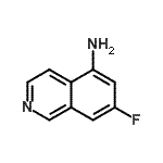CAS#: 608515-73-7, 7-Fluoro-5-isoquinolinamine