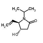 CAS#: 608525-74-2, (4S,5R)-4-Hydroxy-1-isopropyl-5-vinyl-2-pyrrolidinone