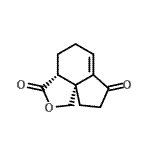 CAS#: 608534-86-7, (3aR,9aR)-4,5,9,9a-Tetrahydro-1H-indeno[3a,4-c]furan-1,6(8H)-dione