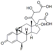 CAS#: 60864-45-1, 9beta,11beta-Epoxy-6beta-Fluoro-17,21-Dihydroxypregna-1,4-Diene-3,20-Dione 17,21-Di(Acetate)