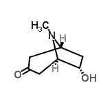 CAS#: 60873-19-0, (1R,5R,6S)-6-Hydroxy-8-Methyl-8-Azabicyclo[3.2.1]Octan-3-One