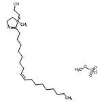 CAS 登录号：60875-26-5， 2-[(8Z)-8-十七碳烯-1-基]-1-(2-羟基乙基)-1-甲基-4,5-二氢-1H-咪唑-1-鎓甲基硫酸盐