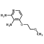 CAS 登录号：608880-95-1， 4-(2-甲氧基乙氧基)-2,3-吡啶二胺