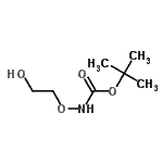 CAS#: 609805-97-2, 2-Methyl-2-propanyl (2-hydroxyethoxy)carbamate