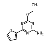 CAS#: 609818-31-7, 4-Ethoxy-6-(2-furyl)-1,3,5-triazin-2-amine